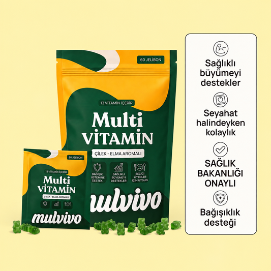 Mulvivo Gelişim Destekleyci Multivitamin Gummy